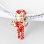Charms do bransoletki Srebro 925 Marvel Iron Man Avengers